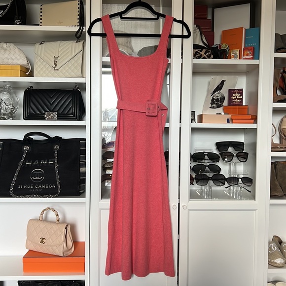 JoosTricot Rosanna Ribbed Midi Tank Dress *NWT* - Picture 6 of 16